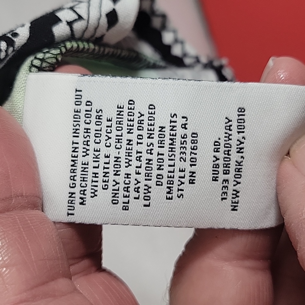 Ruby Rd 3/4 Sleeve Pullover Tunic Size Pm - image 7